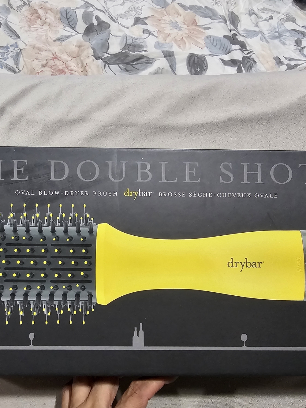drybar Yellow Oval Blow-Dryer Brush - The Double Shot